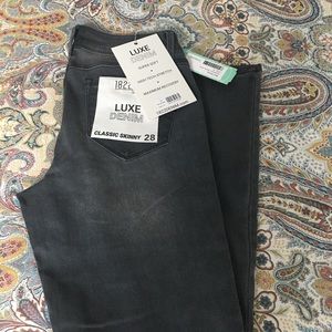 1822 Denim Lux Denim Grey Size 28